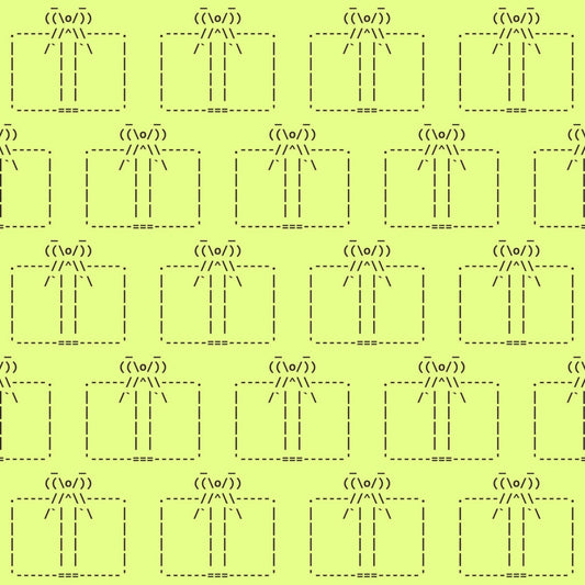 Ascii Art 14c, Surface Design-Surface Design-The Design Craft