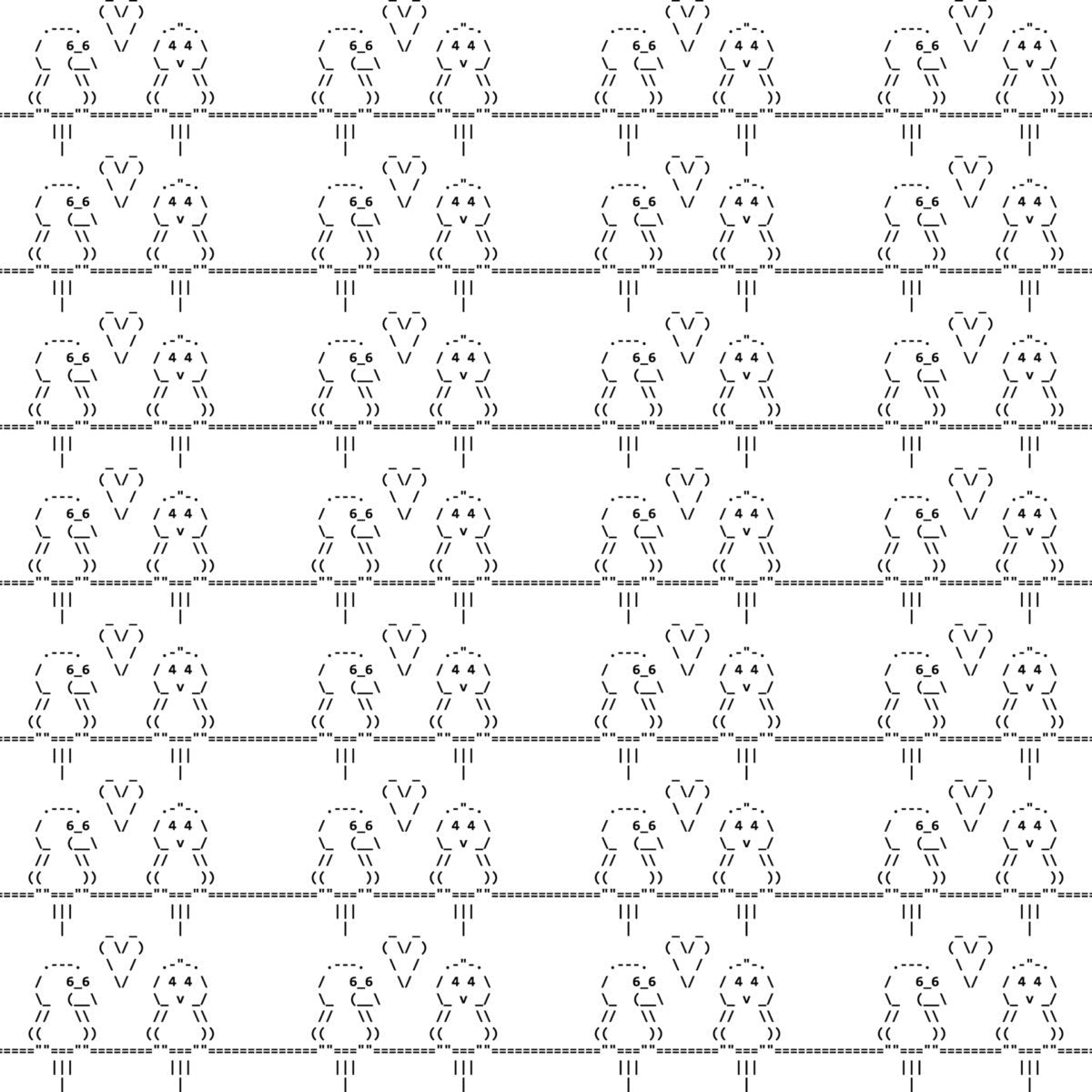 Ascii Art 16, Surface Design-Surface Design-The Design Craft