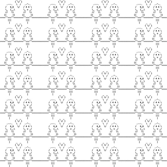 Ascii Art 16, Surface Design-Surface Design-The Design Craft