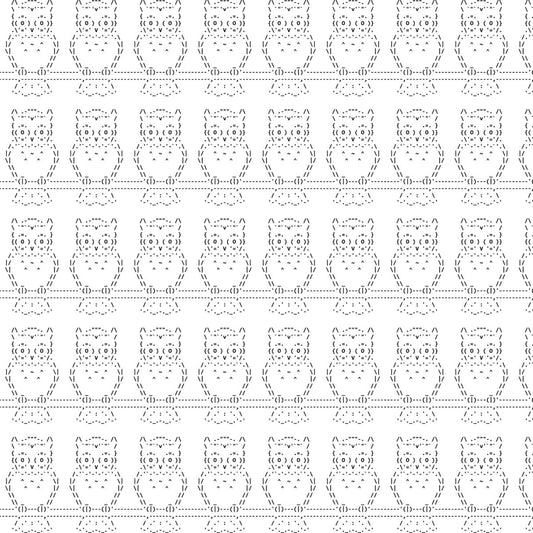 Ascii Art 7, Surface Design-Surface Design-The Design Craft