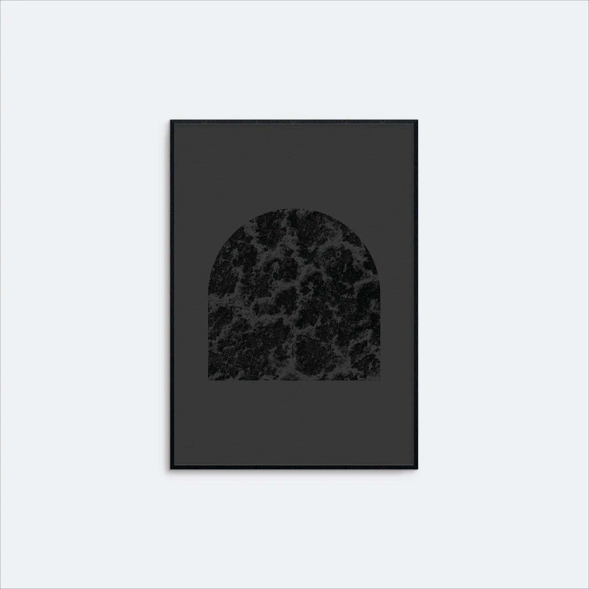 Asphalt Modern Arch Printable Wall Art