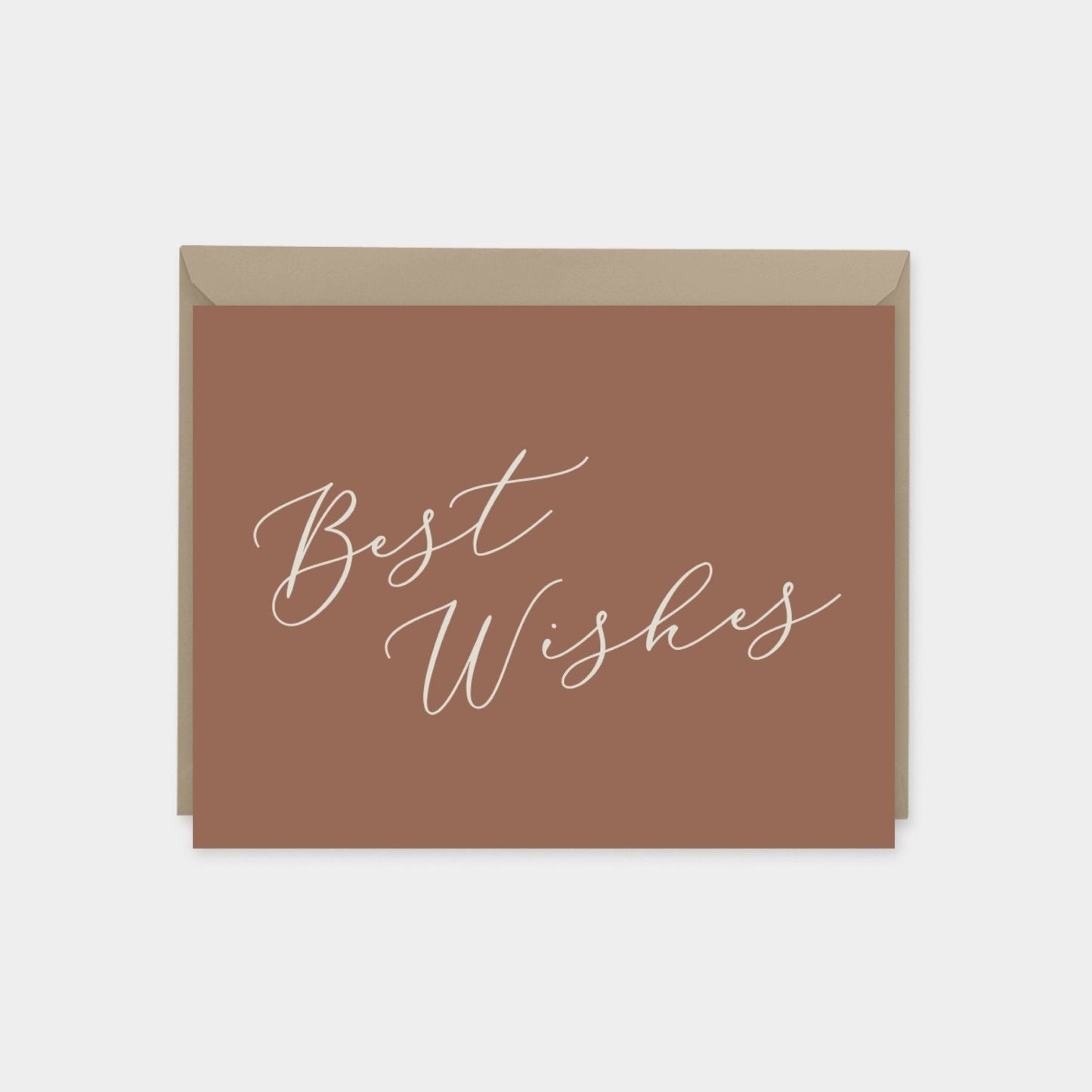 Best Wishes Calligraphy Card Set II-Greeting & Note Cards-The Design Craft