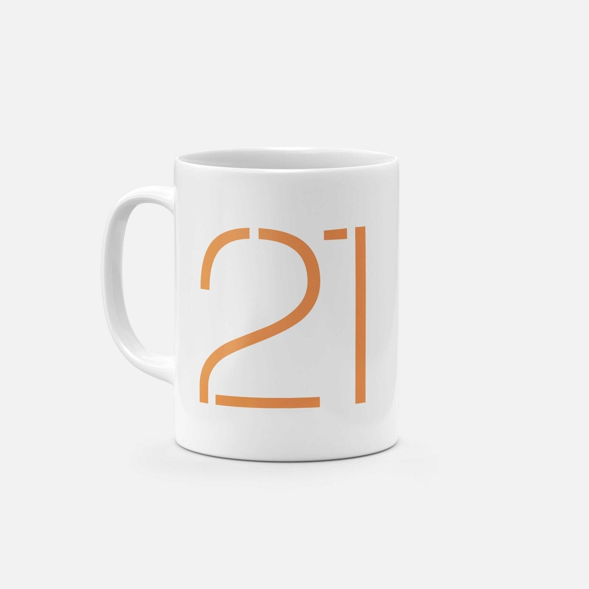 Birthday Number 11oz Mug II-Mugs-The Design Craft