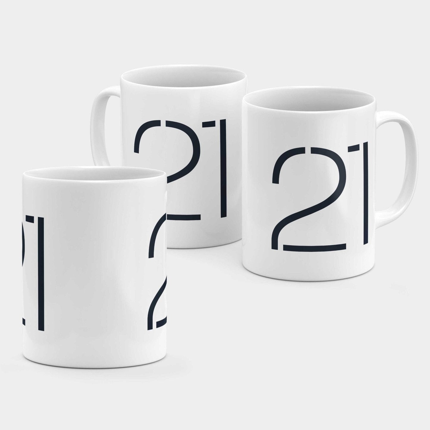 Birthday Number 11oz Mug III-Mugs-The Design Craft