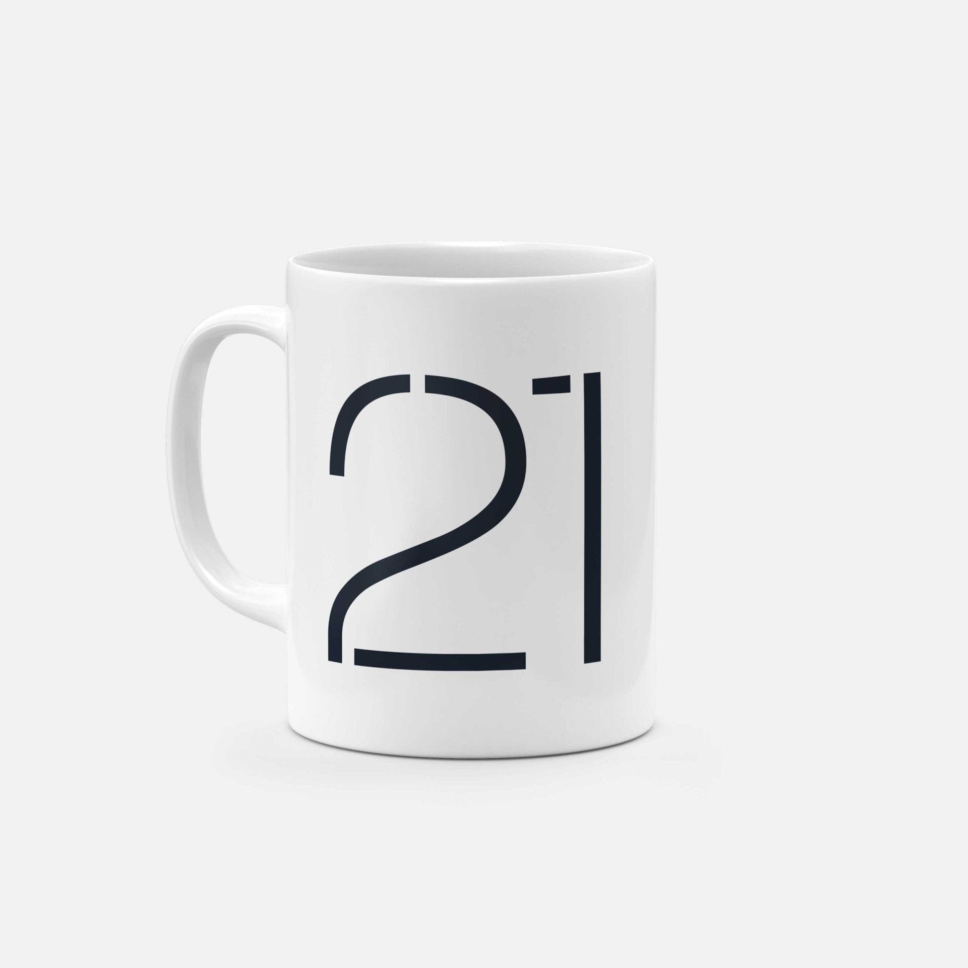 Birthday Number 11oz Mug III-Mugs-The Design Craft