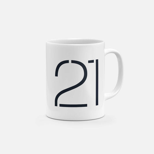 Birthday Number 11oz Mug III-Mugs-The Design Craft