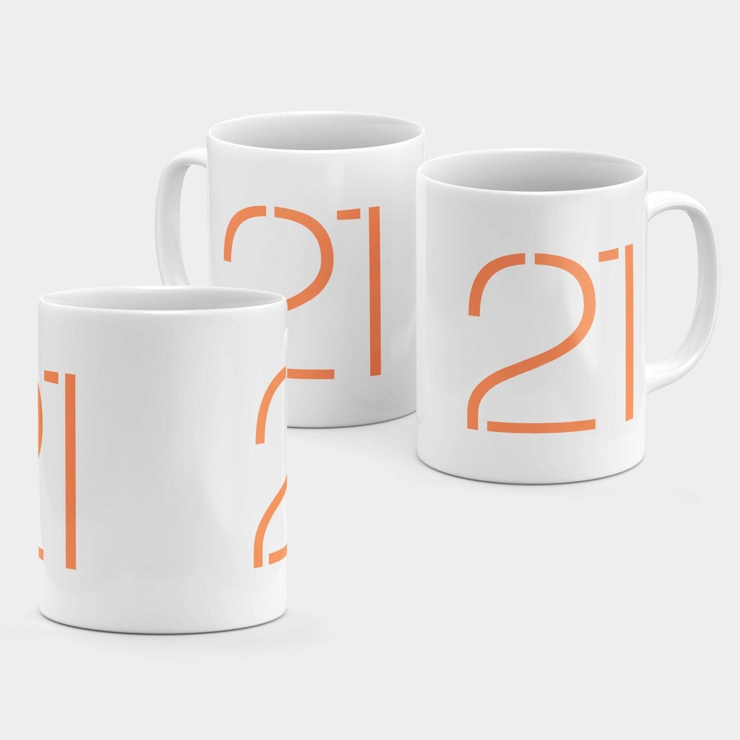 Birthday Number 11oz Mug X-Mugs-The Design Craft