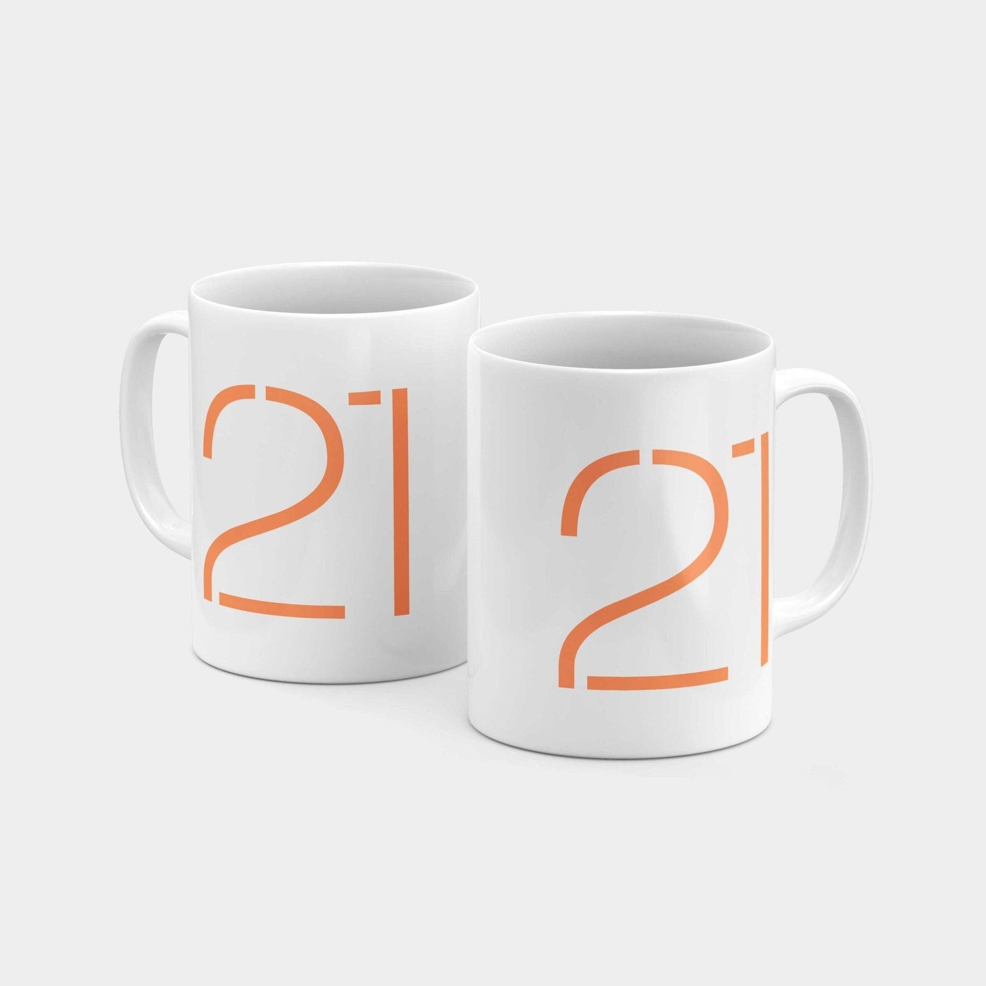 Birthday Number 11oz Mug X-Mugs-The Design Craft