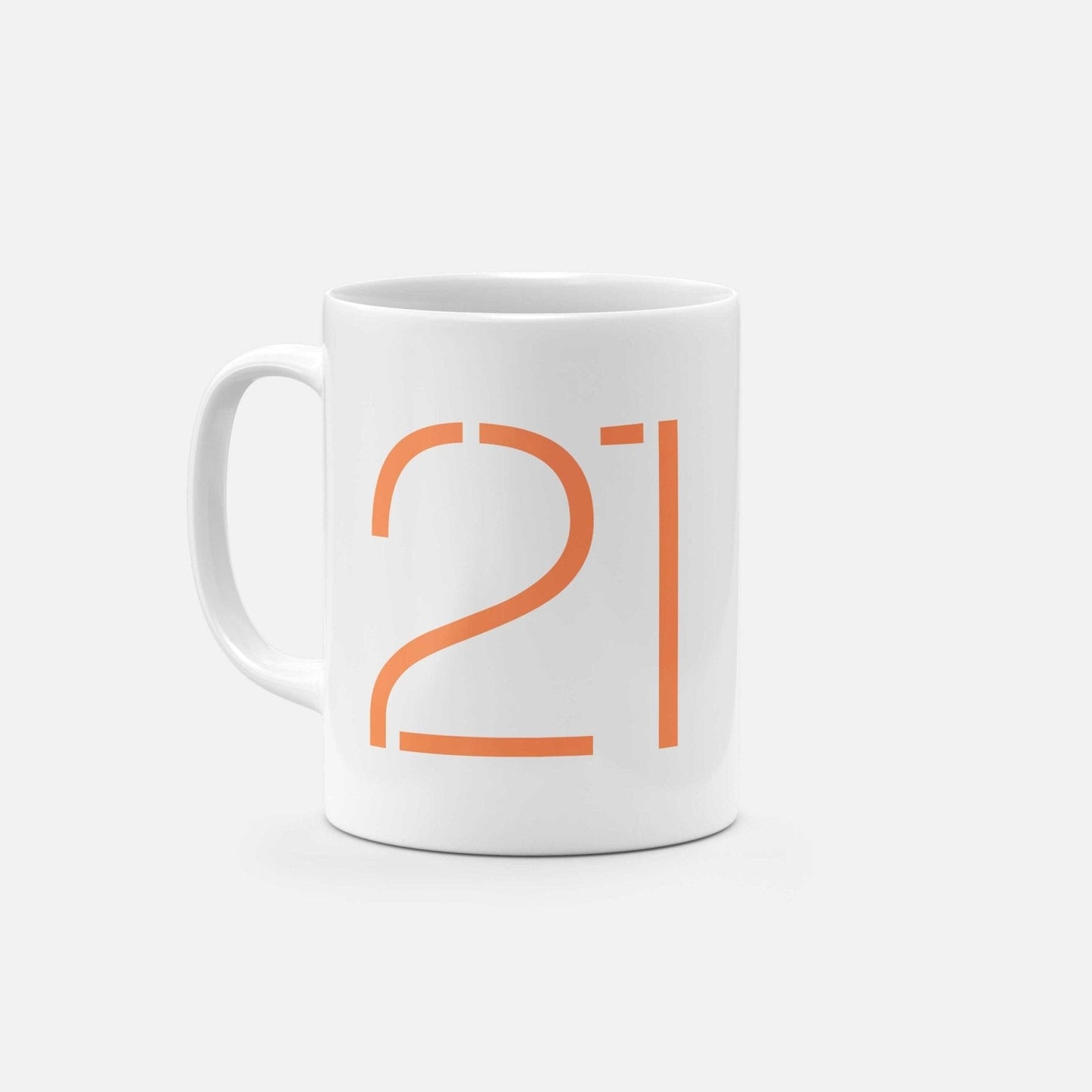 Birthday Number 11oz Mug X-Mugs-The Design Craft