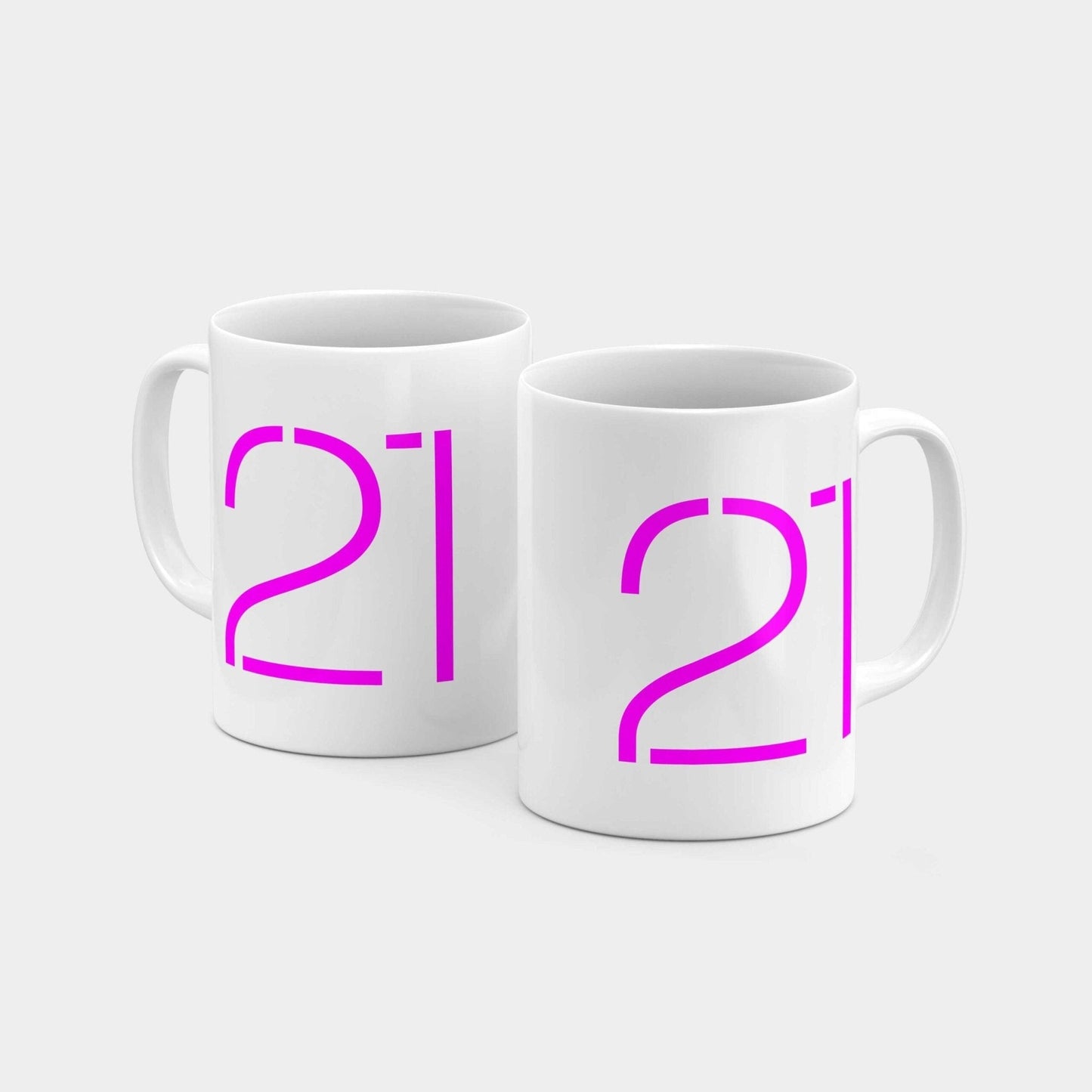 Birthday Number 11oz Mug XI-Mugs-The Design Craft