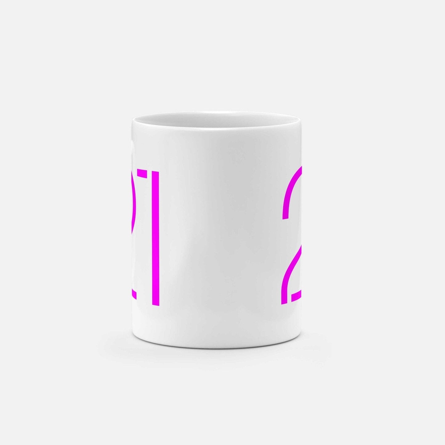 Birthday Number 11oz Mug XI-Mugs-The Design Craft