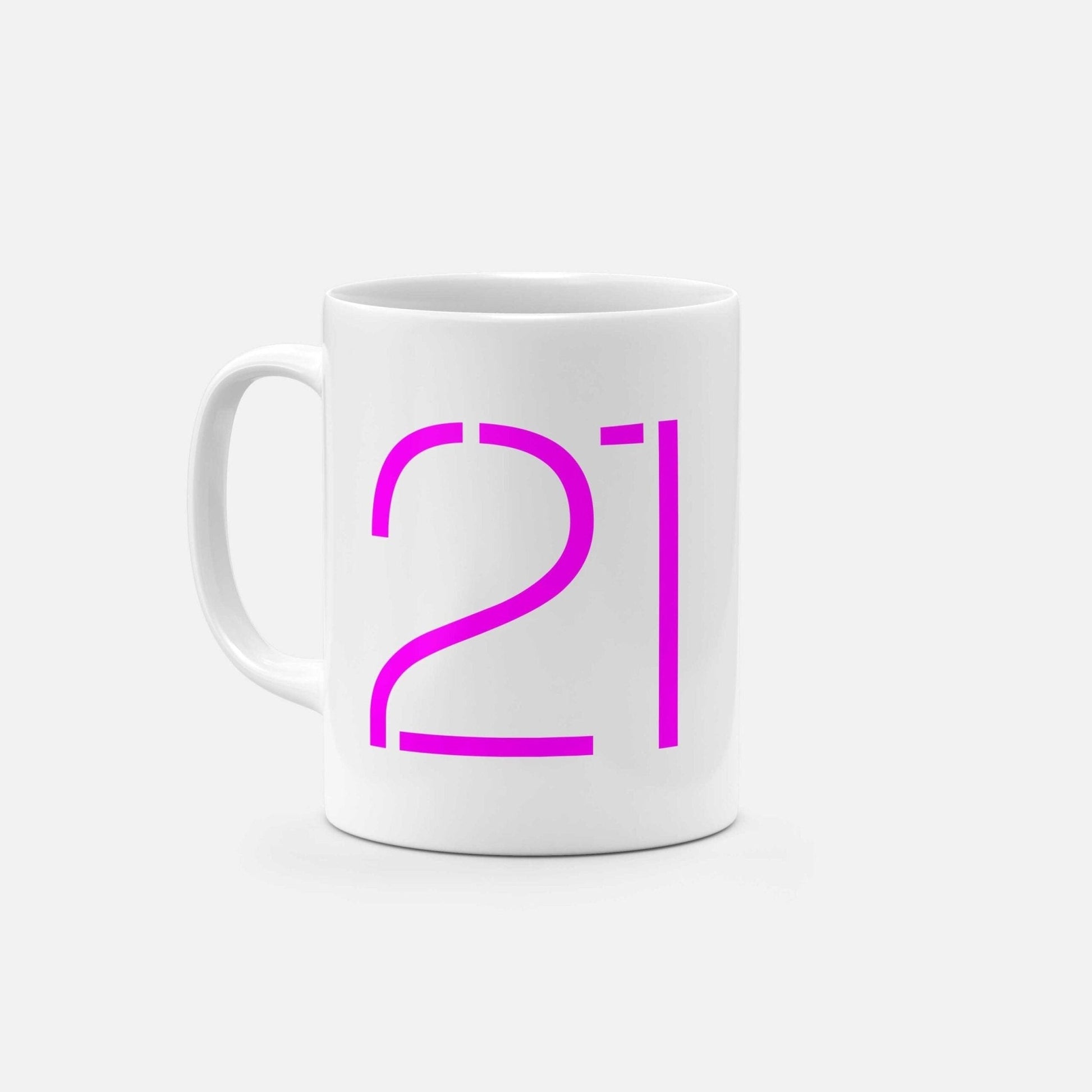 Birthday Number 11oz Mug XI-Mugs-The Design Craft