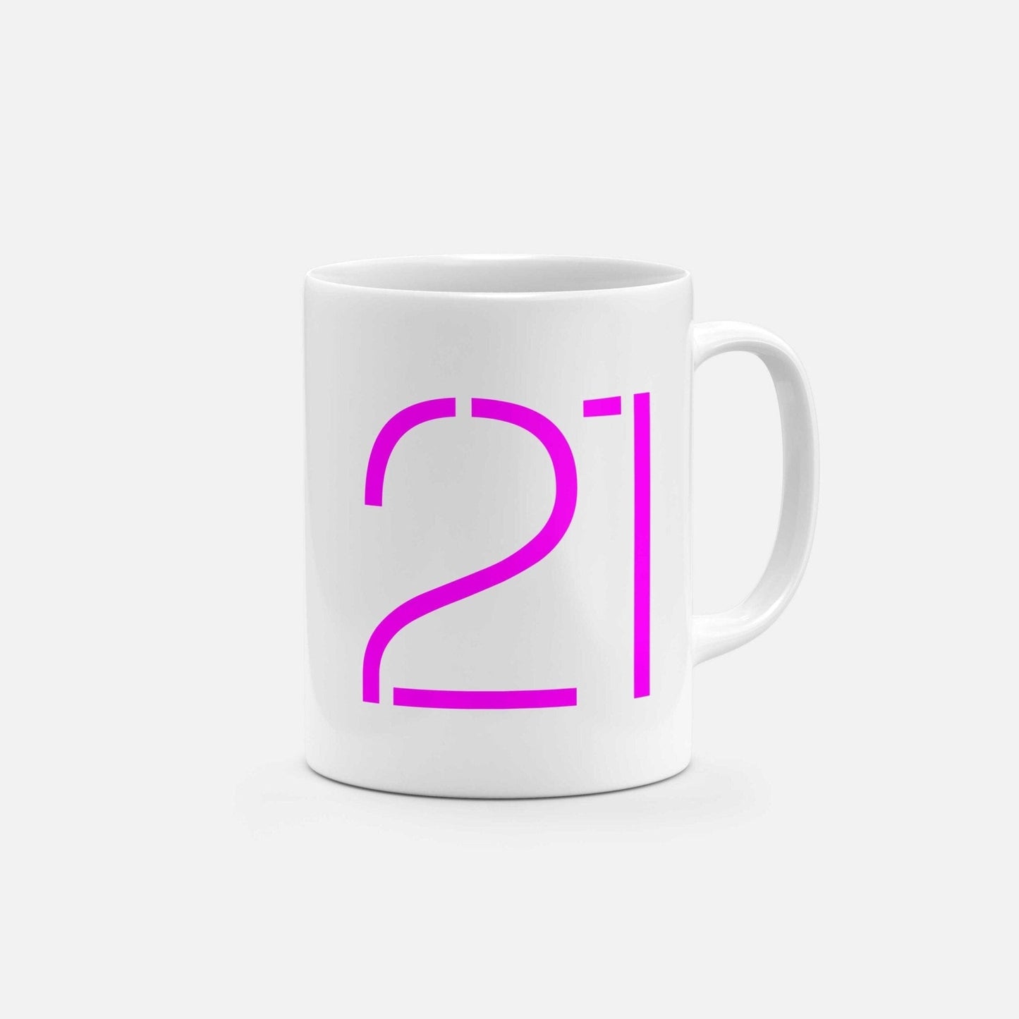 Birthday Number 11oz Mug XI-Mugs-The Design Craft