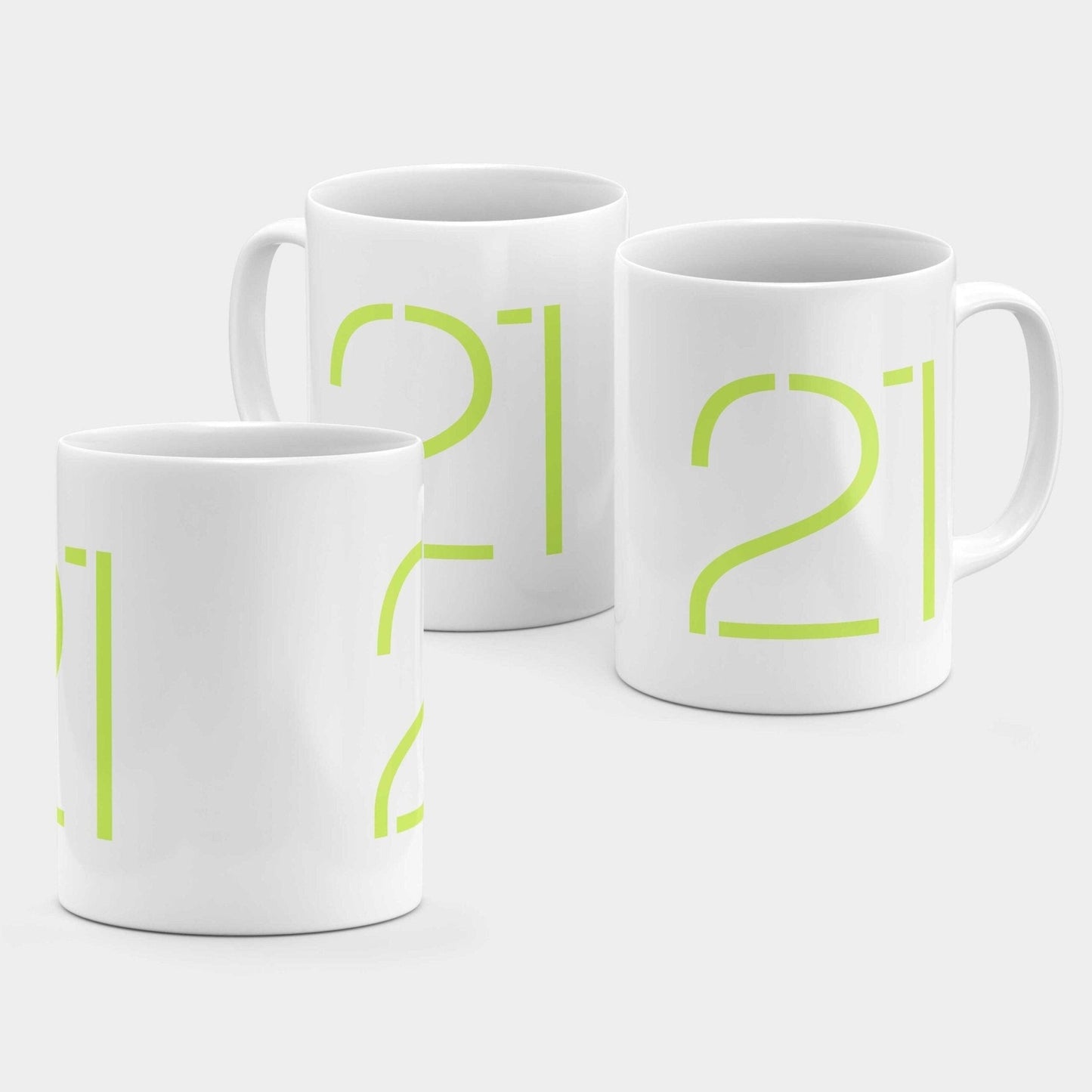 Birthday Number 11oz Mug XII-Mugs-The Design Craft