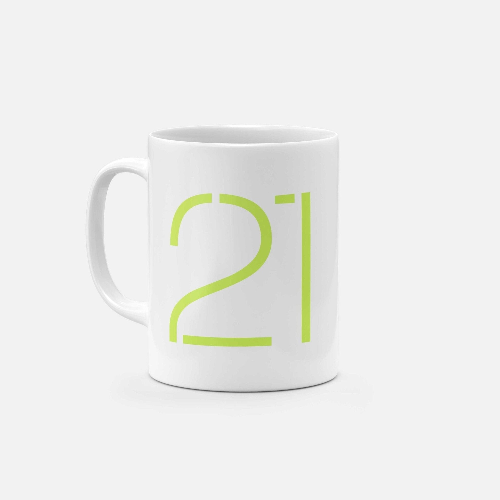 Birthday Number 11oz Mug XII-Mugs-The Design Craft