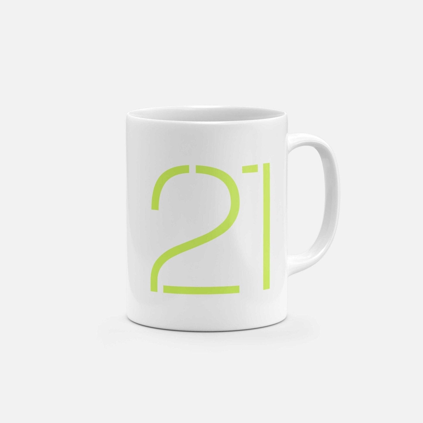 Birthday Number 11oz Mug XII-Mugs-The Design Craft