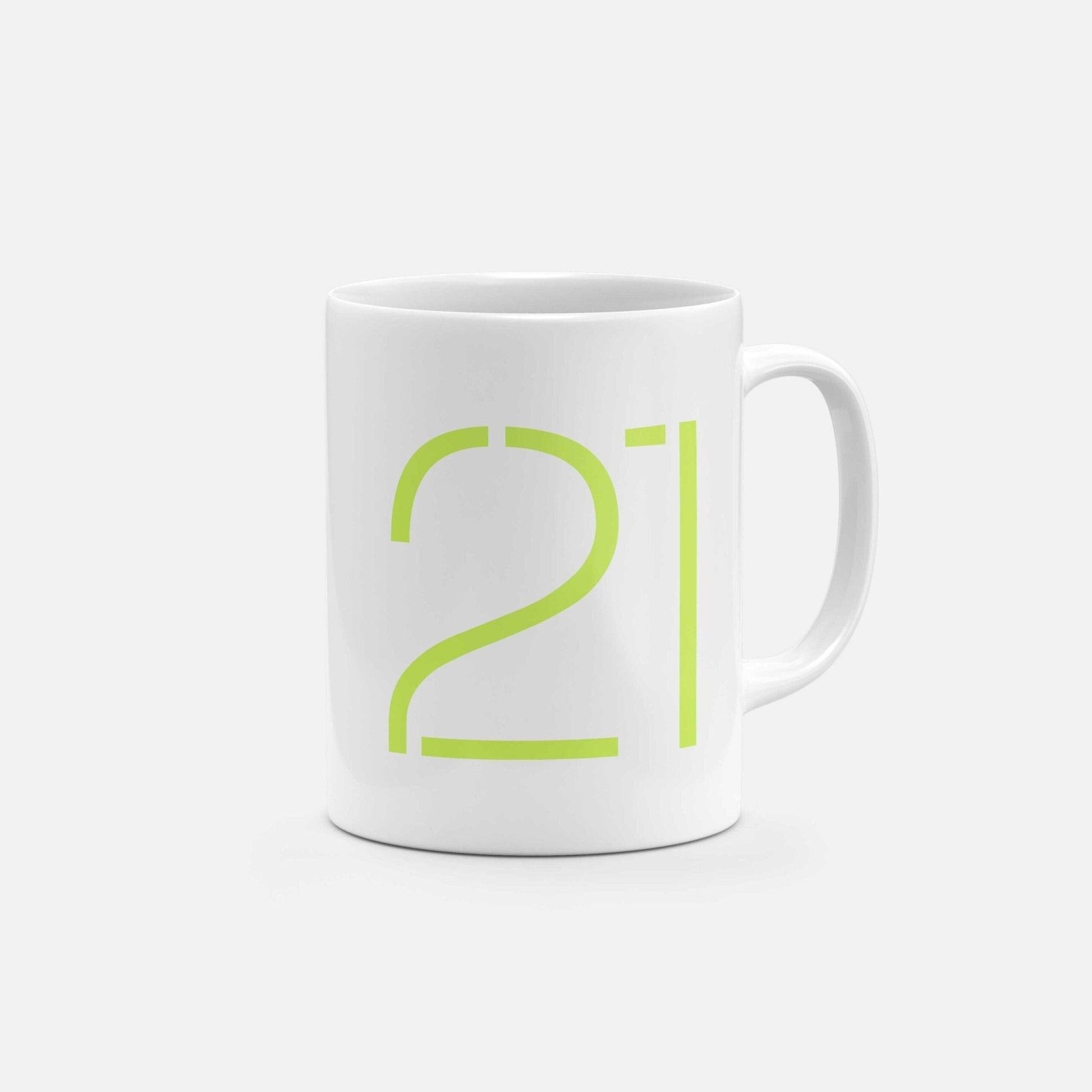 Birthday Number 11oz Mug XII-Mugs-The Design Craft