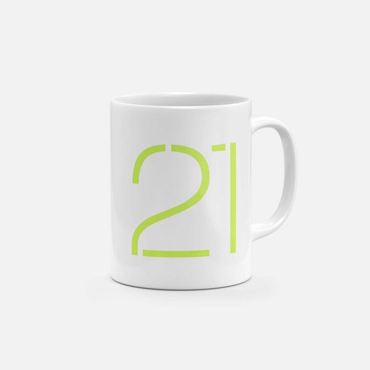 Birthday Number 11oz Mug XII-Mugs-The Design Craft