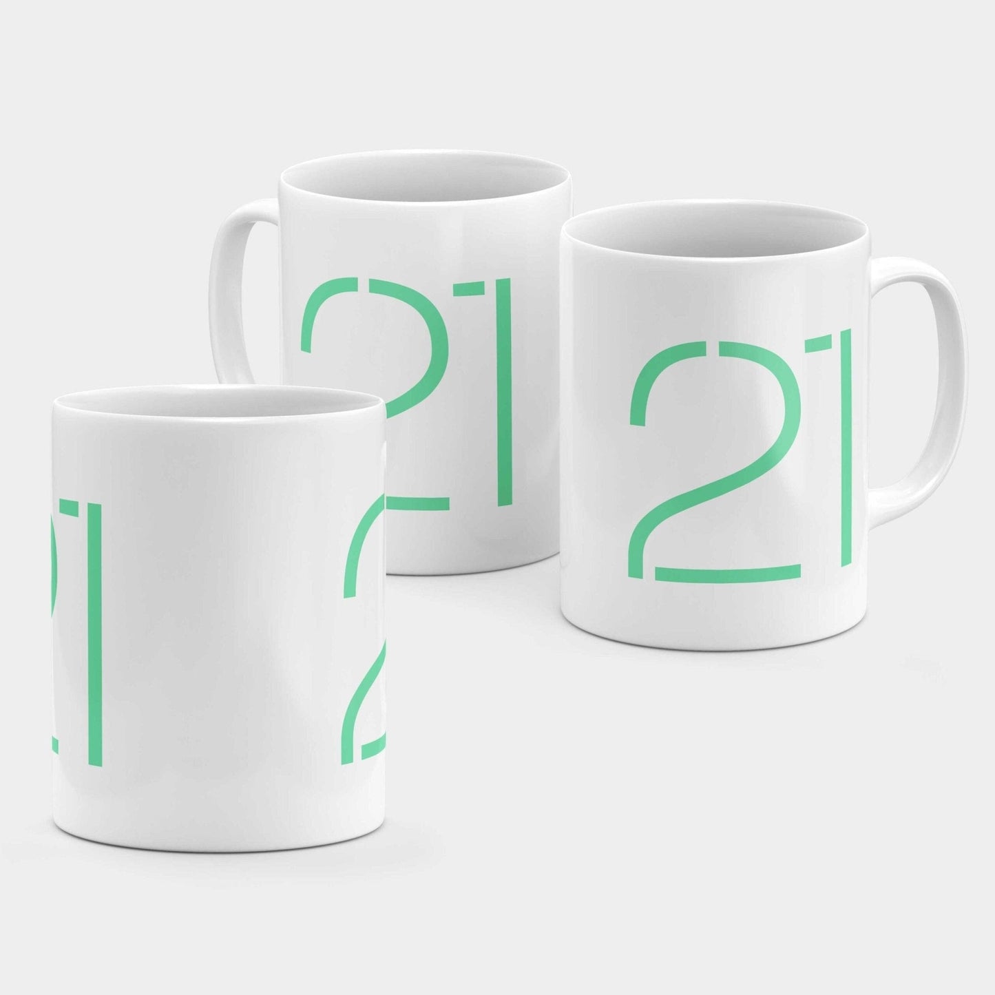 Birthday Number 11oz Mug XIV-Mugs-The Design Craft