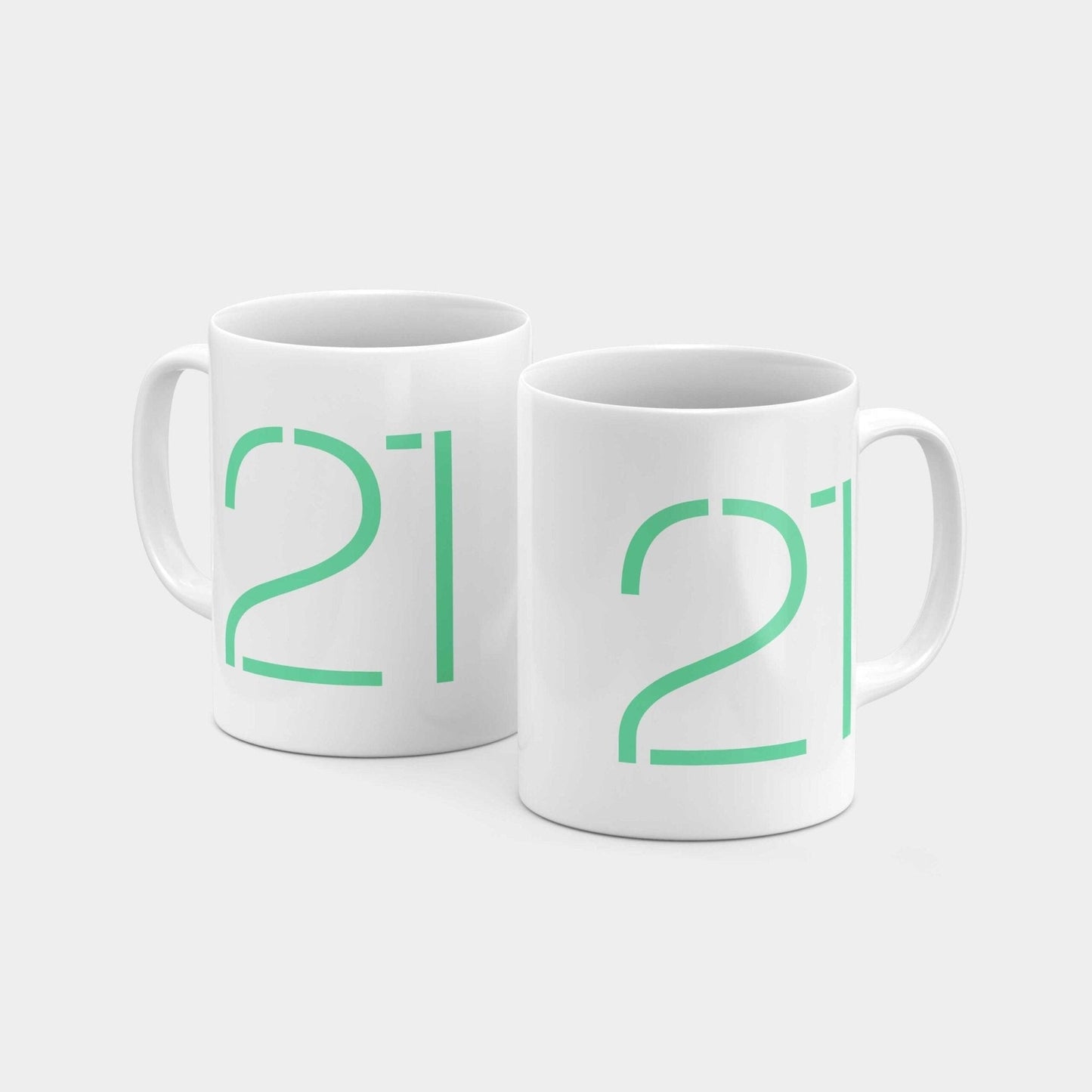 Birthday Number 11oz Mug XIV-Mugs-The Design Craft