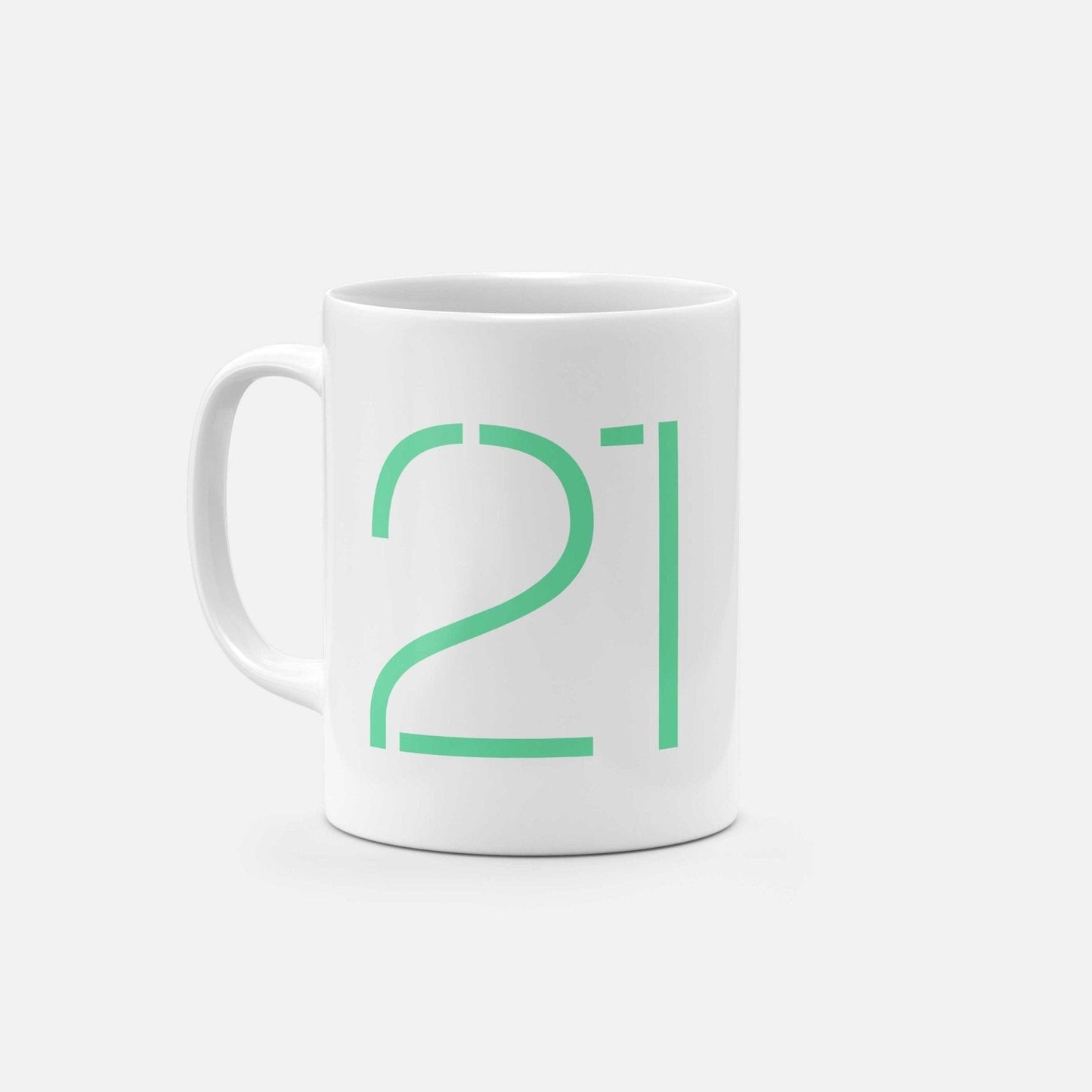 Birthday Number 11oz Mug XIV-Mugs-The Design Craft