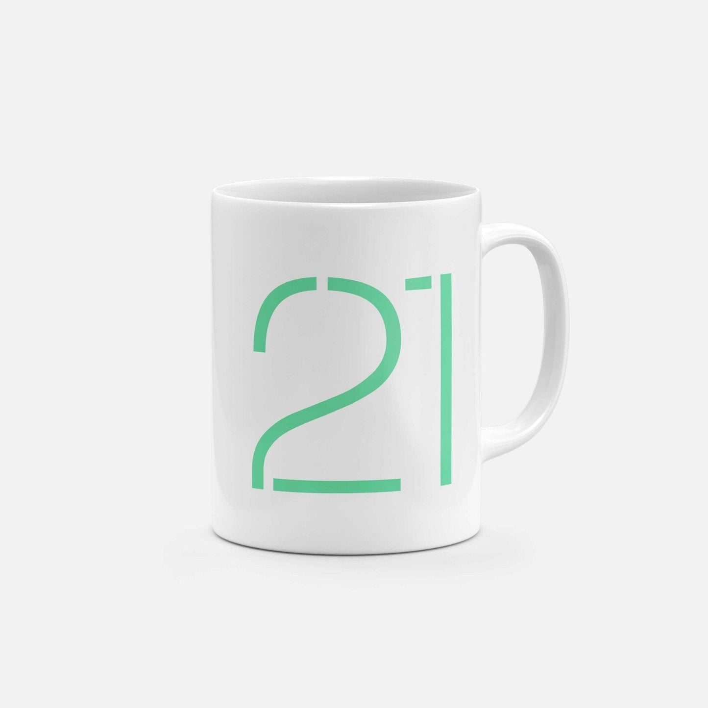 Birthday Number 11oz Mug XIV-Mugs-The Design Craft