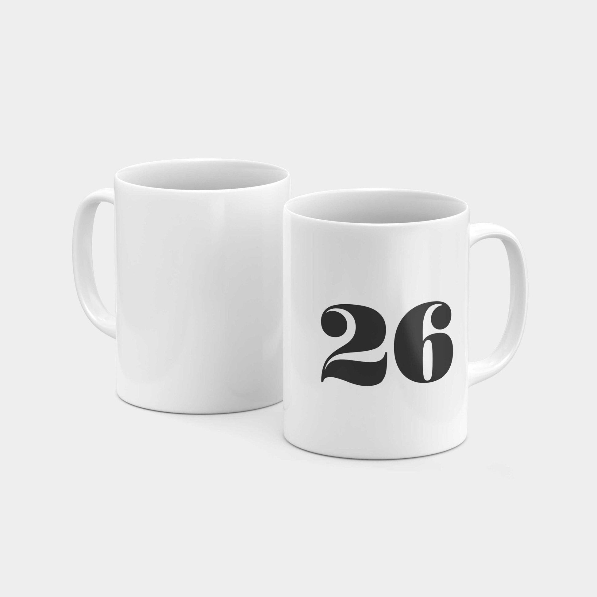 Birthday Number 11oz Mug XIX-Mugs-The Design Craft