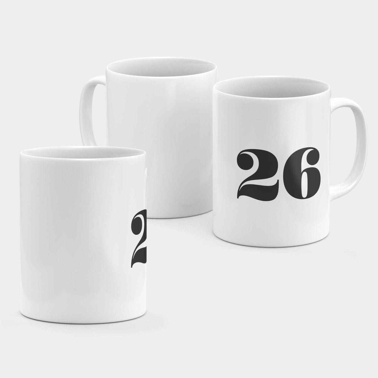 Birthday Number 11oz Mug XIX-Mugs-The Design Craft