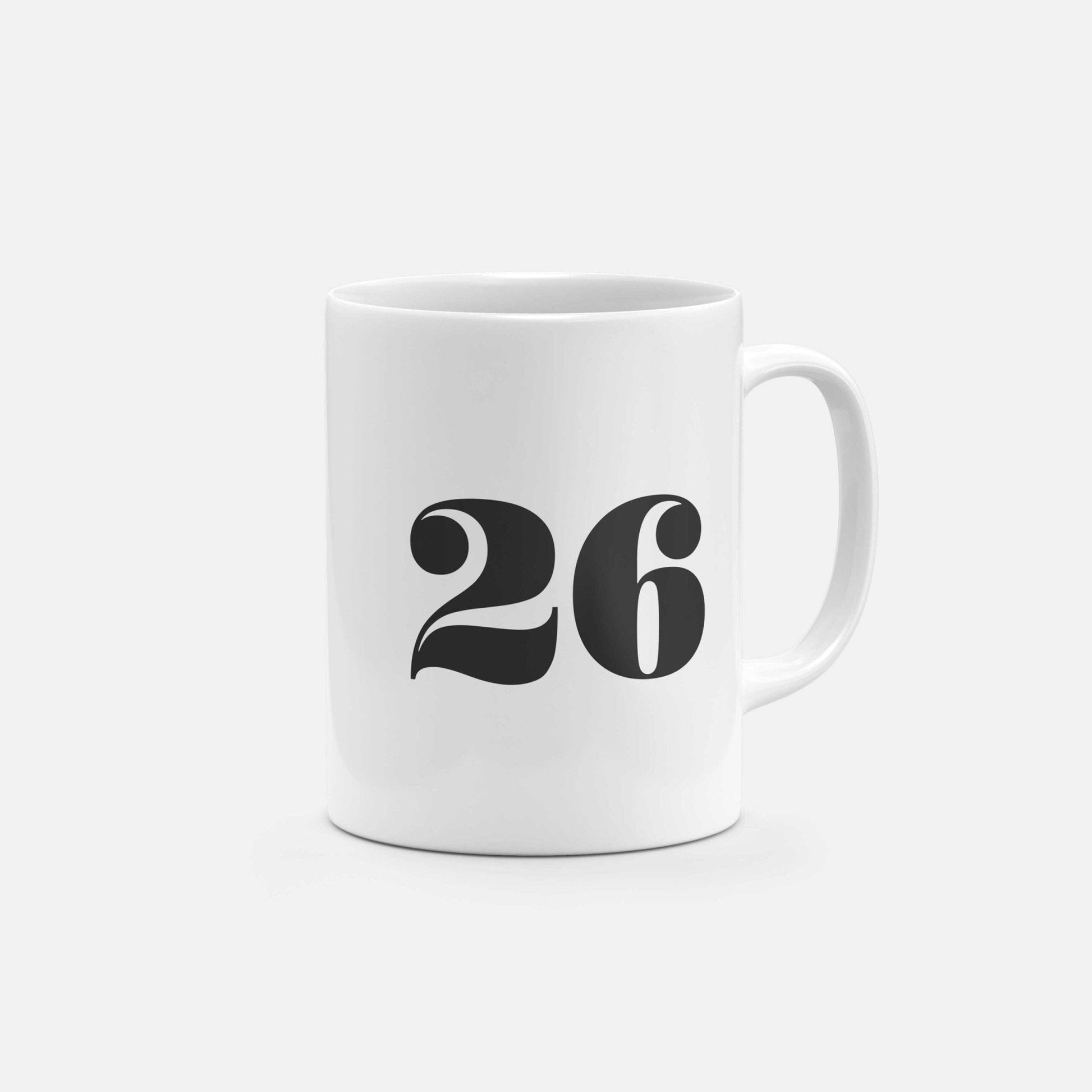 Birthday Number 11oz Mug XIX-Mugs-The Design Craft