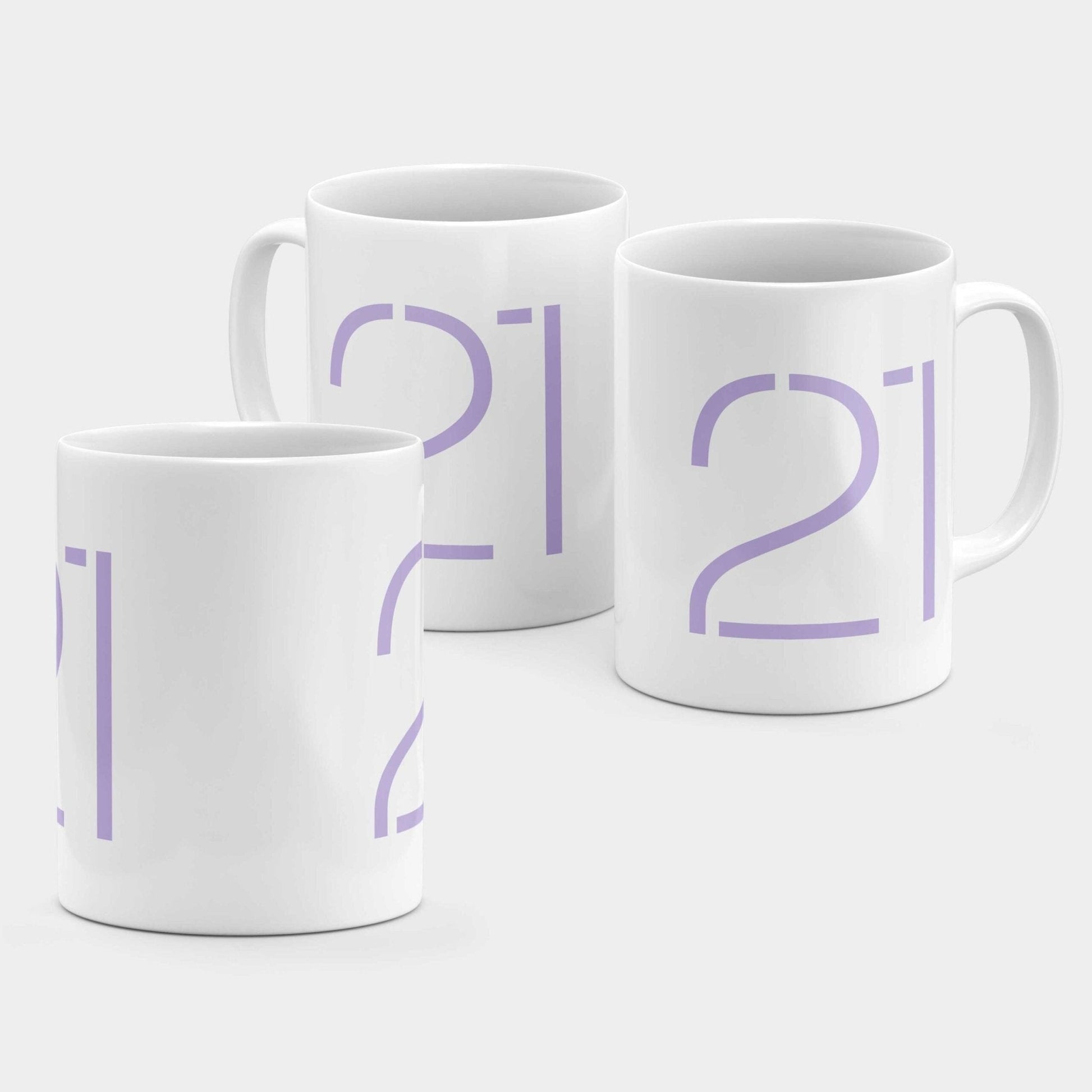 Birthday Number 11oz Mug XV-Mugs-The Design Craft