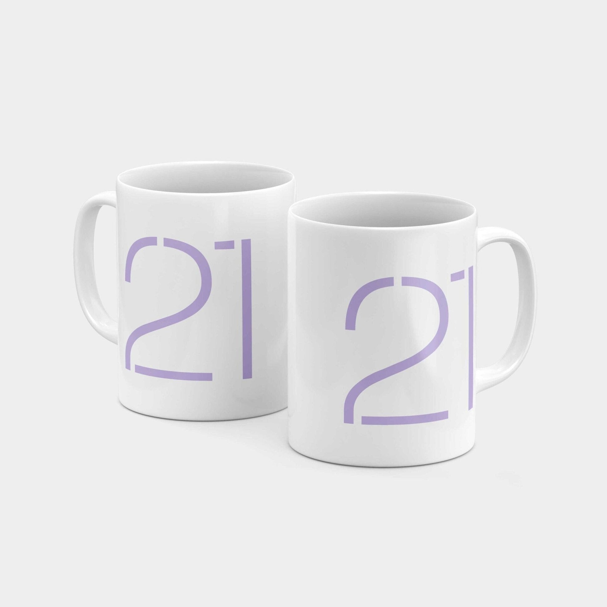 Birthday Number 11oz Mug XV-Mugs-The Design Craft