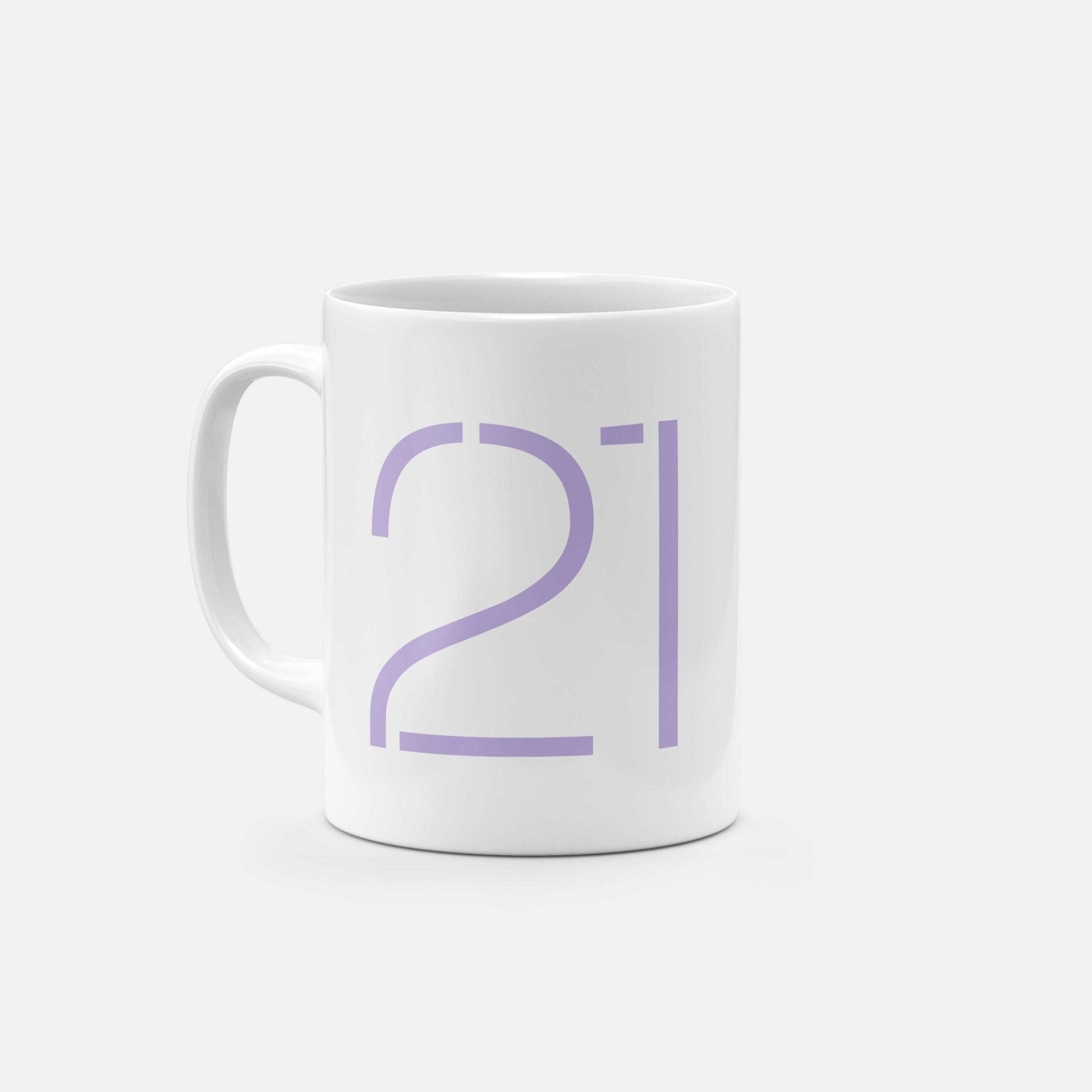 Birthday Number 11oz Mug XV-Mugs-The Design Craft