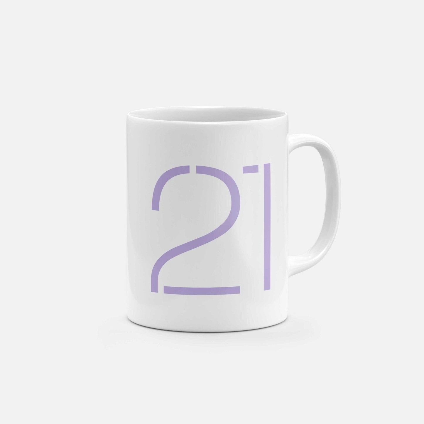 Birthday Number 11oz Mug XV-Mugs-The Design Craft