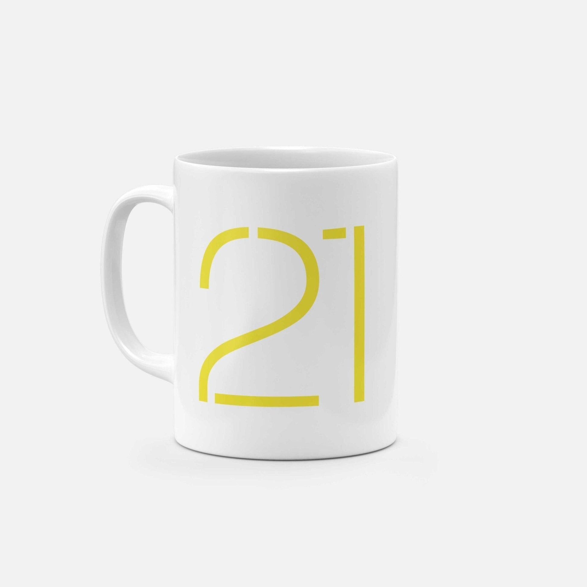 Birthday Number 11oz Mug XVII-Mugs-The Design Craft