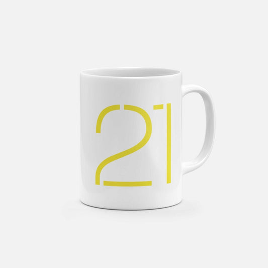 Birthday Number 11oz Mug XVII-Mugs-The Design Craft