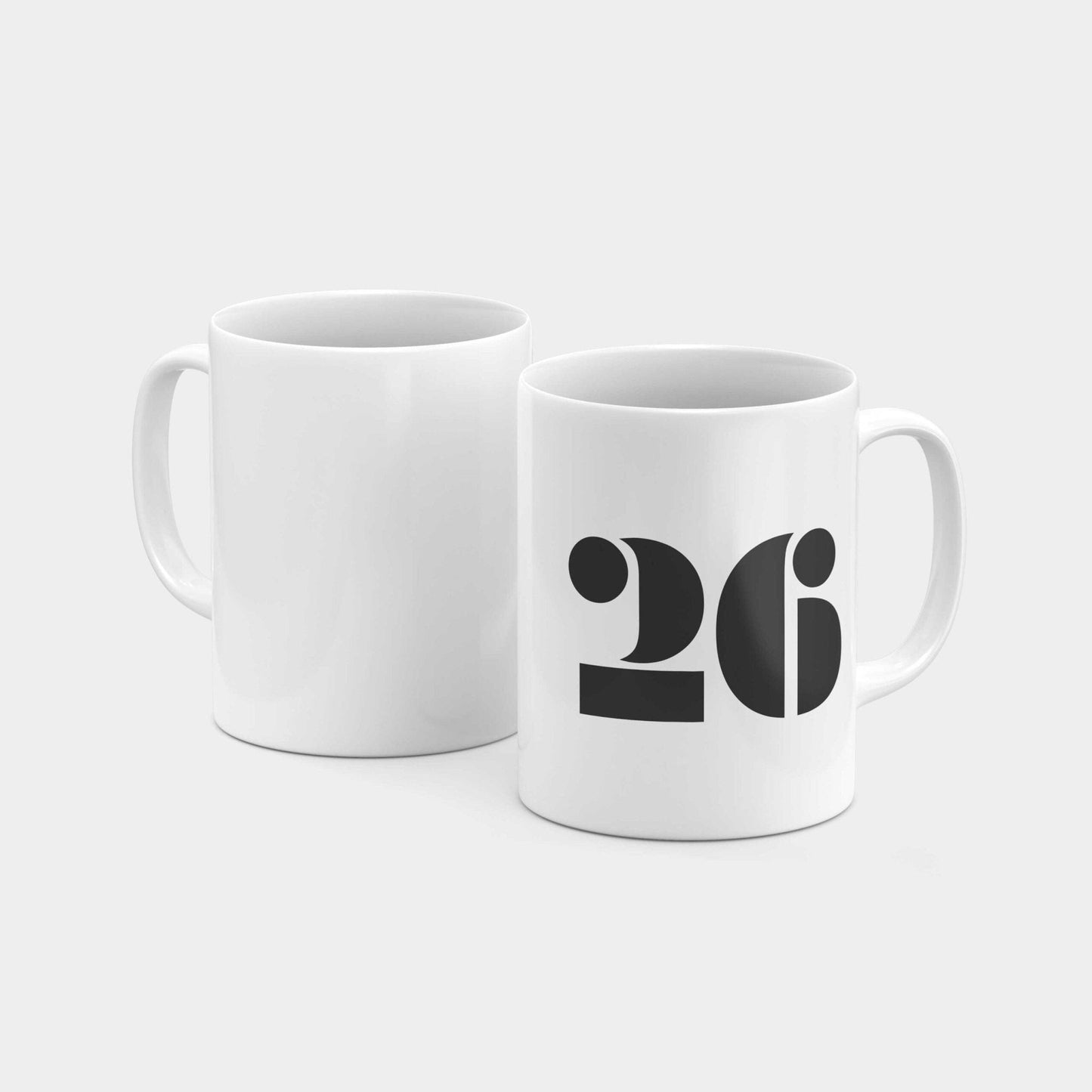 Birthday Number 11oz Mug XX-Mugs-The Design Craft