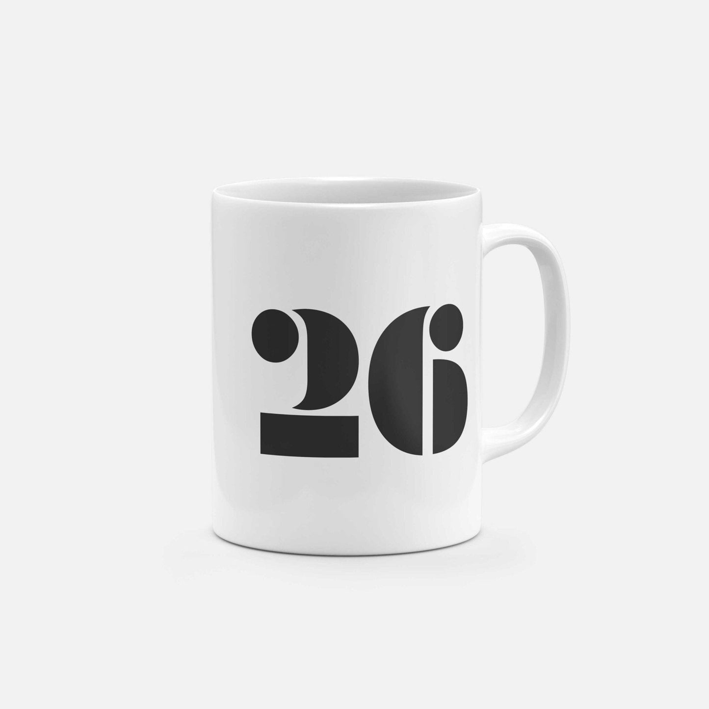 Birthday Number 11oz Mug XX-Mugs-The Design Craft