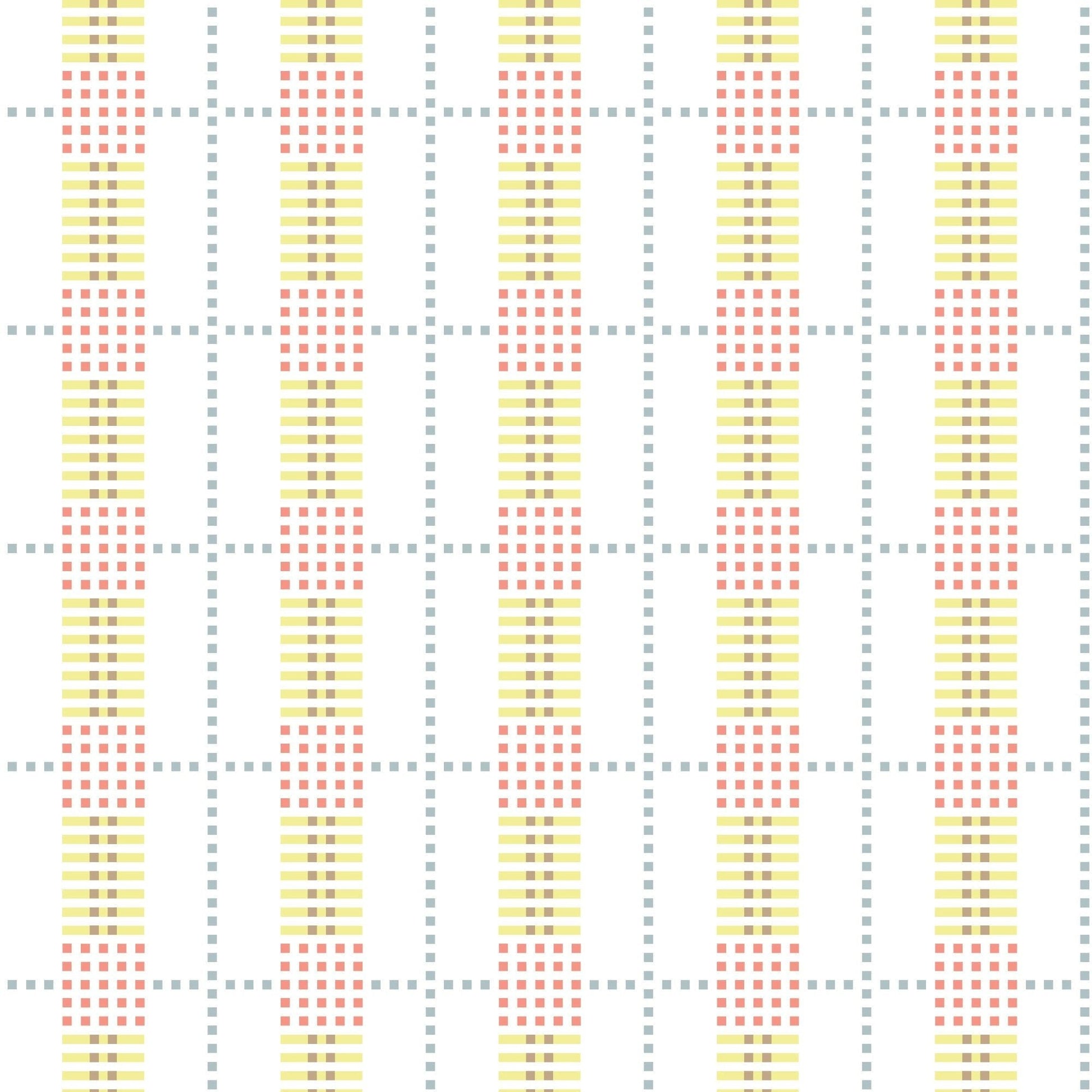 Bit Plaid Gift Wrap-Gift Wrapping-The Design Craft