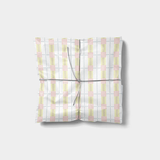 Bit Plaid Gift Wrap-Gift Wrapping-The Design Craft