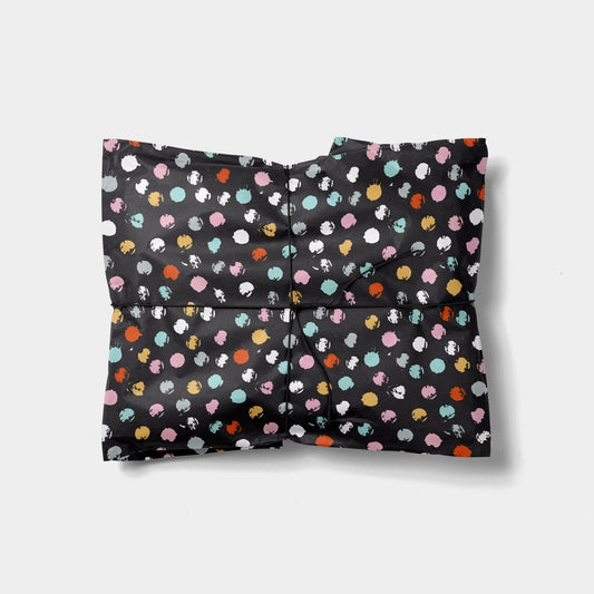 Black Polka Dot Gift Wrap-Gift Wrapping-The Design Craft