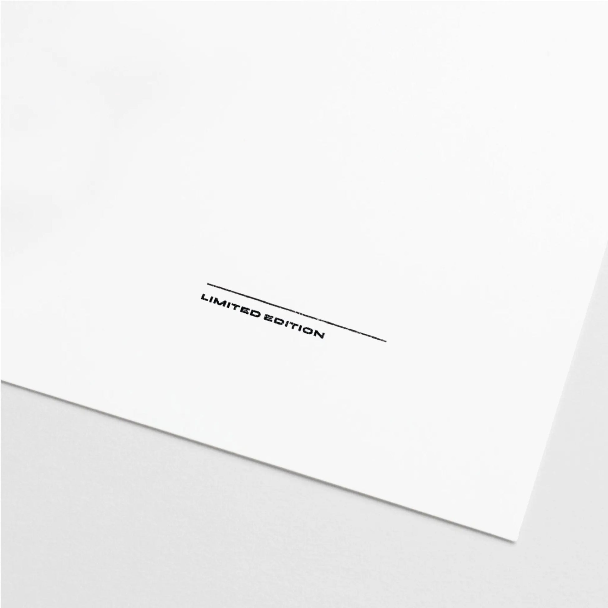 Blank Limited Edition Artist Stamp III