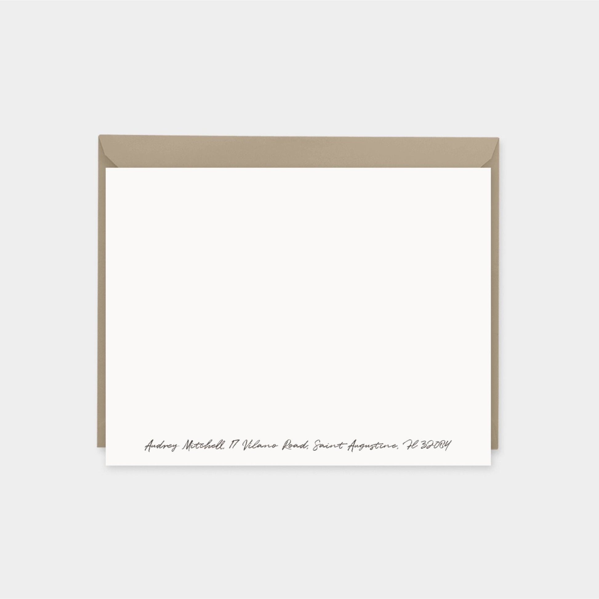 Bleached Asphalt Texture Note Cards-Greeting & Note Cards-The Design Craft