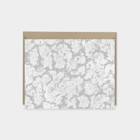 Bleached Asphalt Texture Note Cards,-Greeting & Note Cards-The Design Craft
