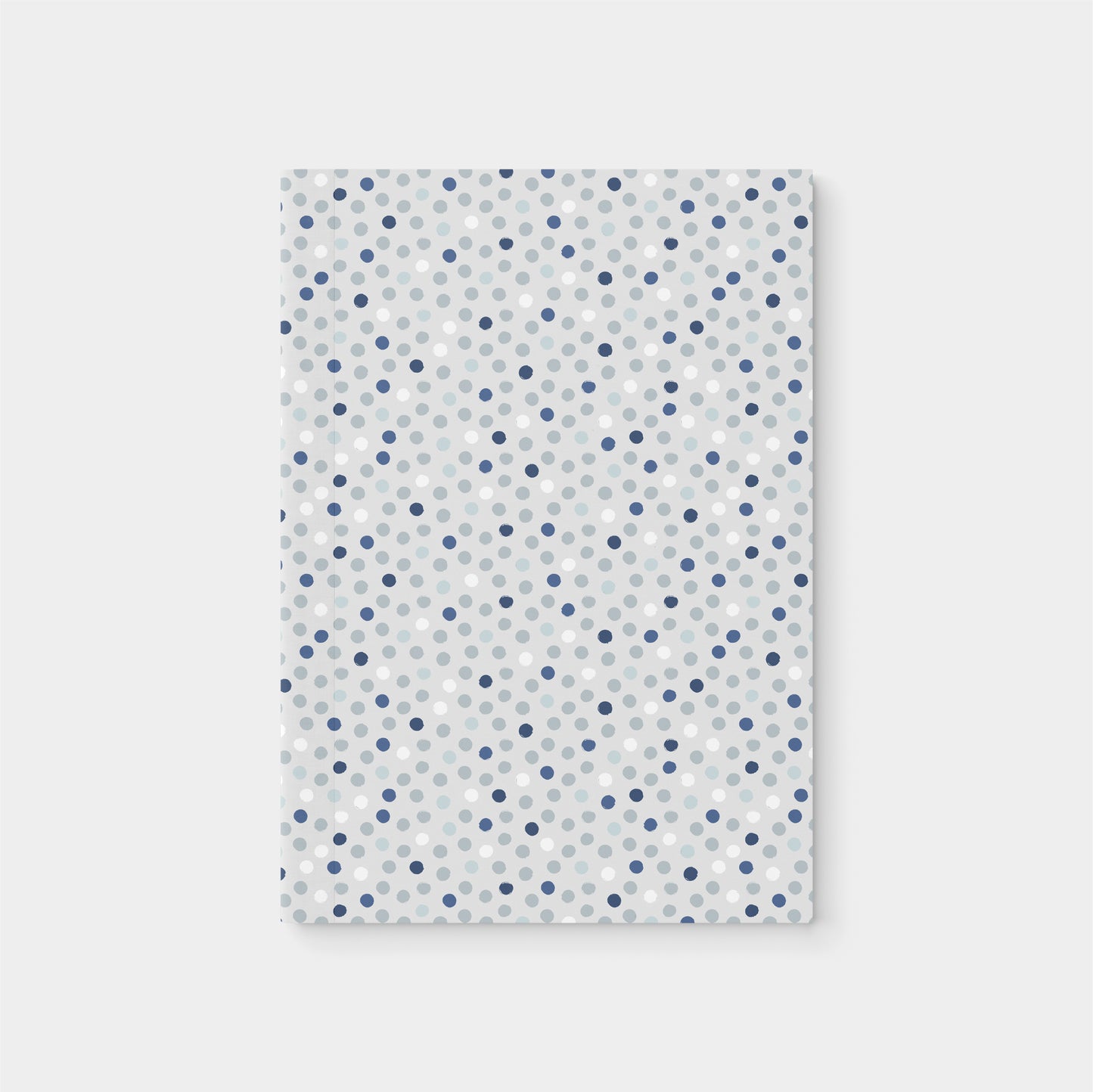 Blue Dots Softcover Notebook