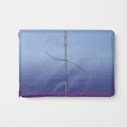 Blue Ocean Sky Sunset Gradient Wrapping-Gift Wrapping-The Design Craft