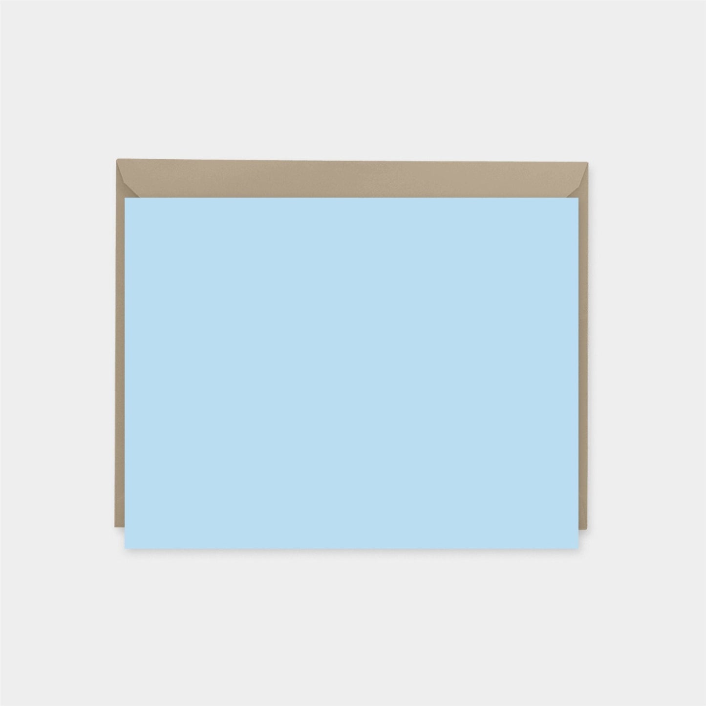 Blue Personalized Note Cards-Greeting & Note Cards-The Design Craft