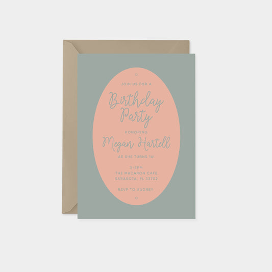 Bright Stripes Party Invitation IX-The Design Craft