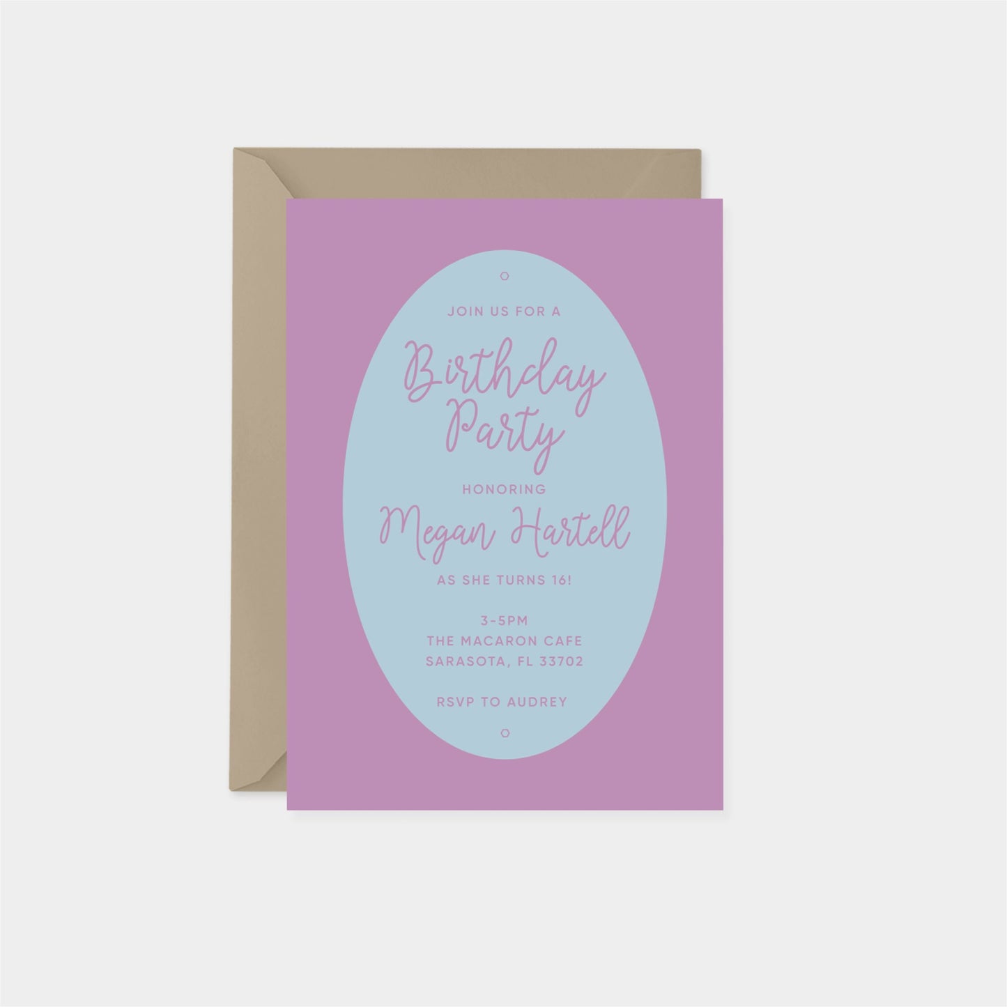 Bright Stripes Party Invitation VIII-The Design Craft