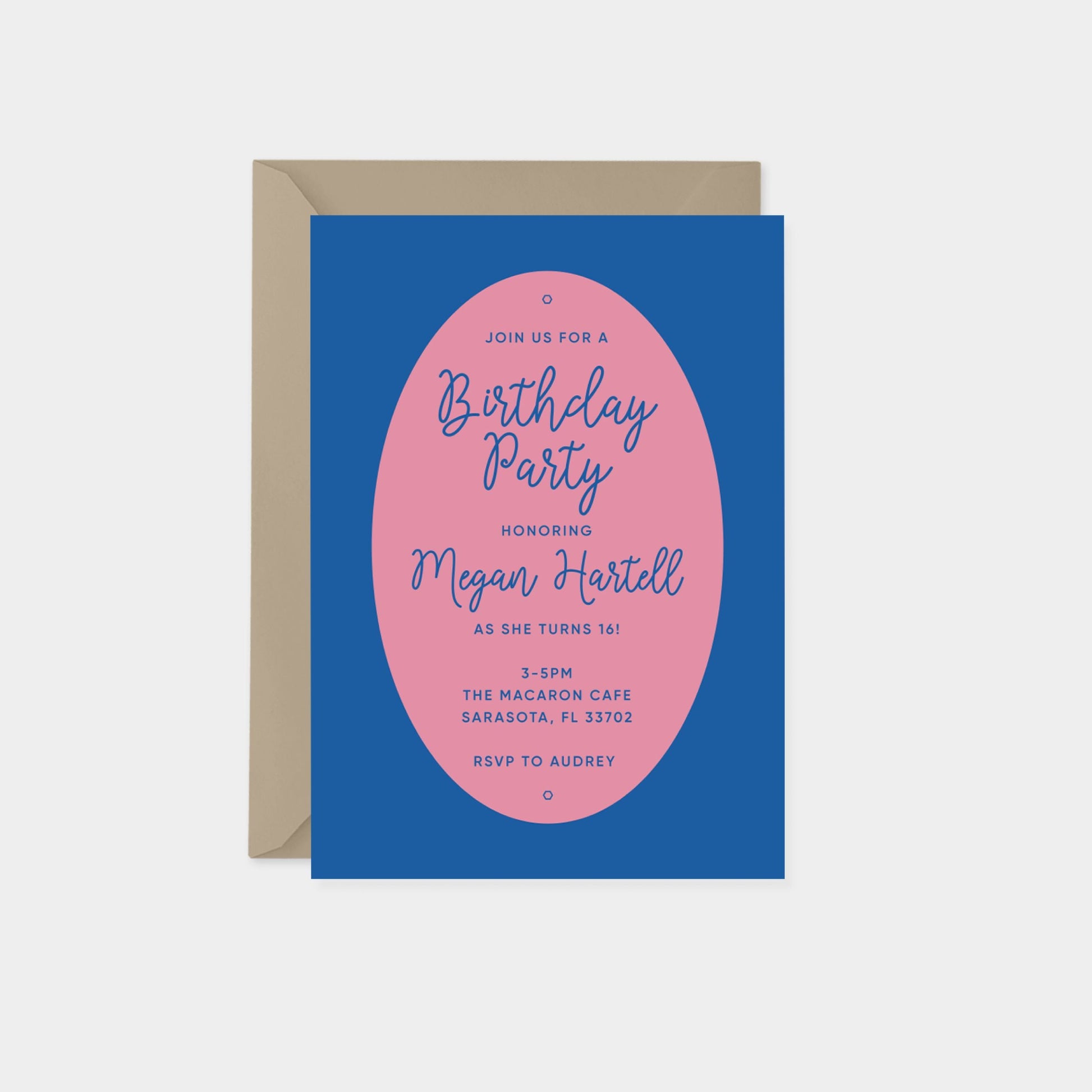 Bright Stripes Party Invitation XII-The Design Craft