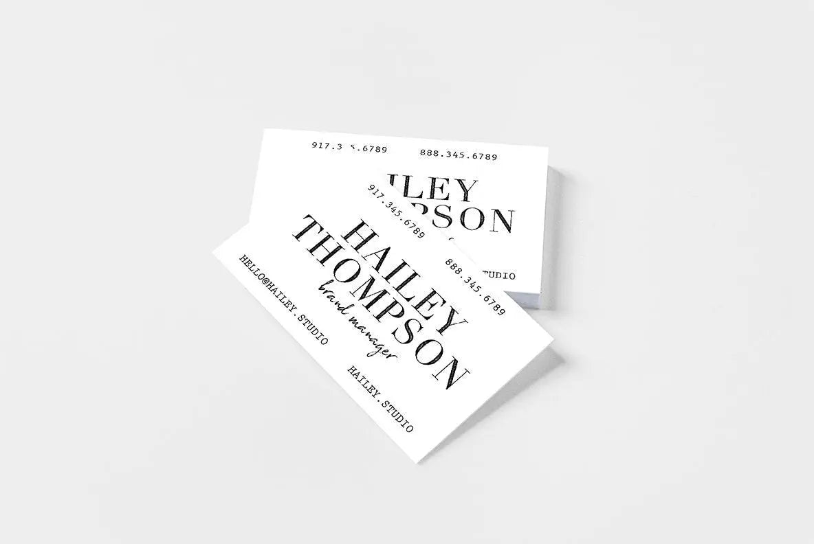 Business Card Stamp VIII